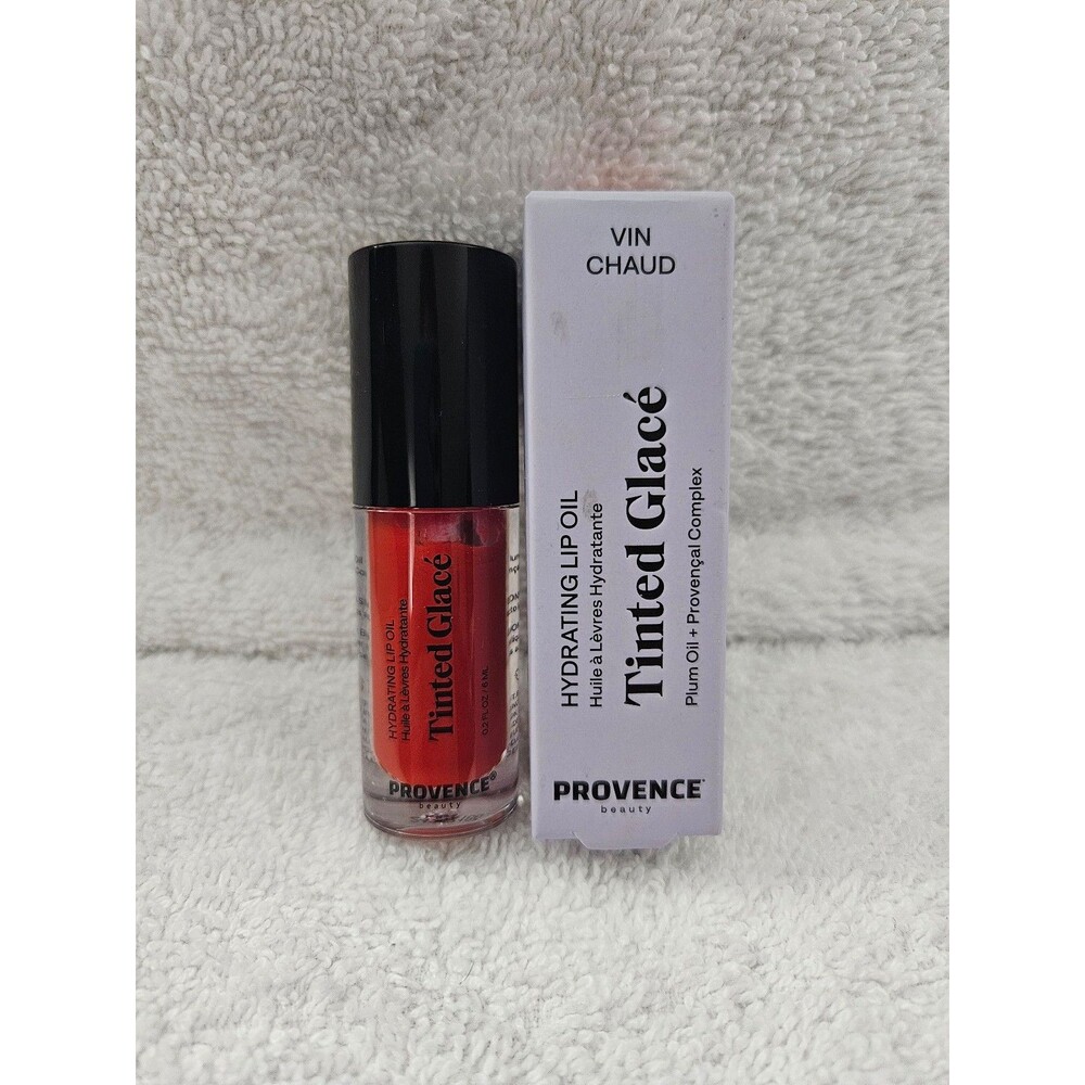 Provence Beauty Tinted Glacé Hydrating Lip Oil - Vin Chaud - 0.2 fl oz